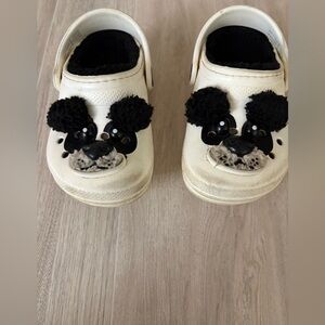 Panda crocs 7C